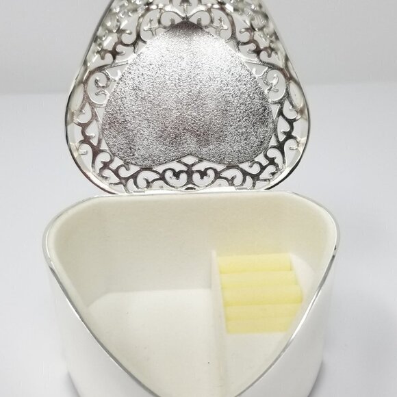 ❤️Things Remembered Heart Hinged Jewelry Box❤️ - Picture 4 of 8